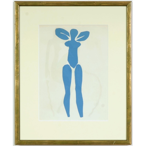 58 - HENRI MATISSE, blue nudes, a set of four lithographs, 1960, 33cm x 25cm each.