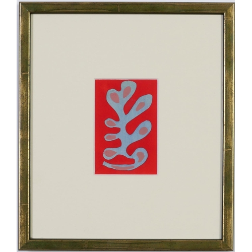 59 - HENRI MATISSE, a set of ten rare hand coloured pochoir, after the decoupage, edition 1000, published... 