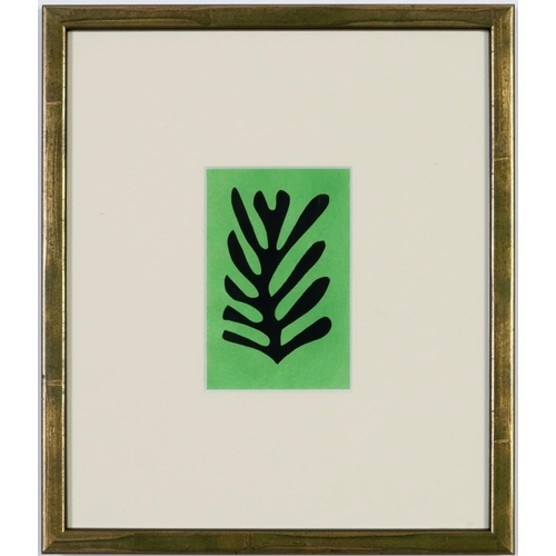 59 - HENRI MATISSE, a set of ten rare hand coloured pochoir, after the decoupage, edition 1000, published... 