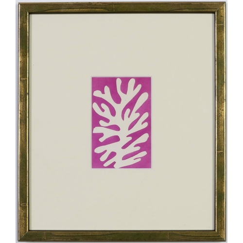 59 - HENRI MATISSE, a set of ten rare hand coloured pochoir, after the decoupage, edition 1000, published... 