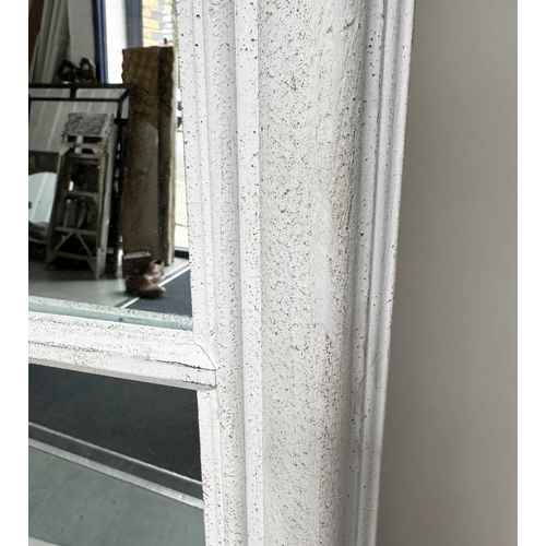 289 - 'WINDOW' MIRROR, white painted in the form of a window, 220cm H x 60cm W.