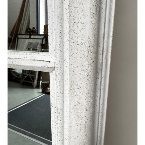 289 - 'WINDOW' MIRROR, white painted in the form of a window, 220cm H x 60cm W.