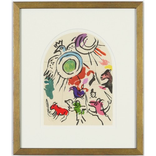 61 - MARC CHAGALL, The Twelve Tribes, twelve lithographs in colour, printed in Paris by Mourlot 1962, 36.... 