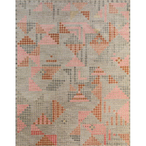 84 - CONTEMPORARY POST MODERN DESIGN WOOL CARPET, 300cm x 198cm.