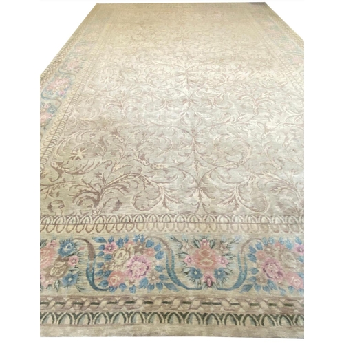 88 - SAVONNERIE CARPET, 530cm x 330cm.