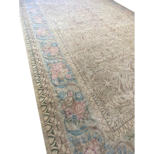 88 - SAVONNERIE CARPET, 530cm x 330cm.