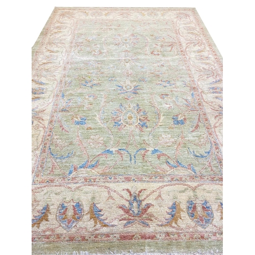 97 - FINE POLONAISE DESIGN CARPET, 270cm x 190cm.