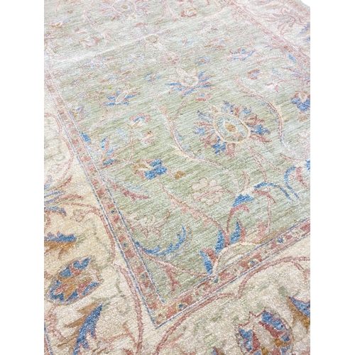 97 - FINE POLONAISE DESIGN CARPET, 270cm x 190cm.