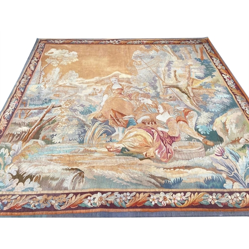 102 - FLEMISH DESIGN TAPESTRY, 200cm x 190cm.