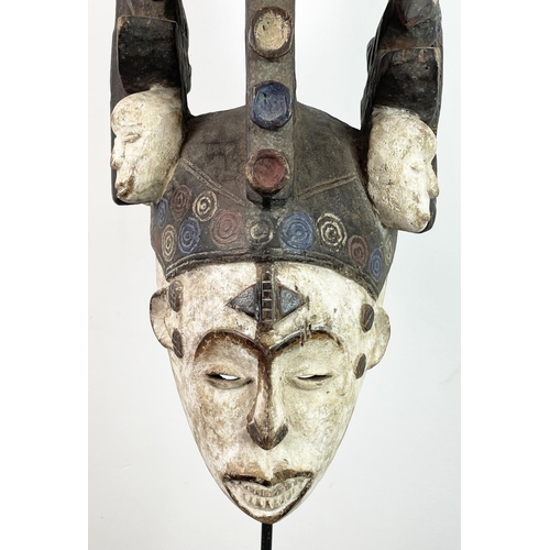 8 - IGO MASK (Nigeria), 137cm H.