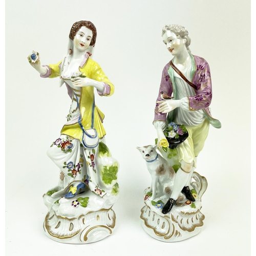 10 - QUANTITY OF VARIOUS 18TH/19TH CENTURY PORCELAIN, including Meissen potpourri pierced lidded vases, a... 