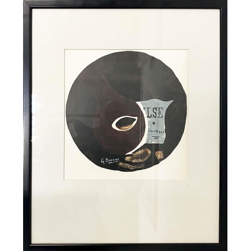 32 - GEORGE BRAQUE 'Valse, Ceramique' lithograph, 28cm x 26cm, signed in the plate, framed.