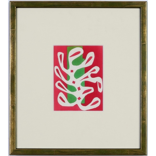 42 - HENRI MATISSE, a set of ten rare hand coloured pochoir, after the decoupage, edition 1000, published... 