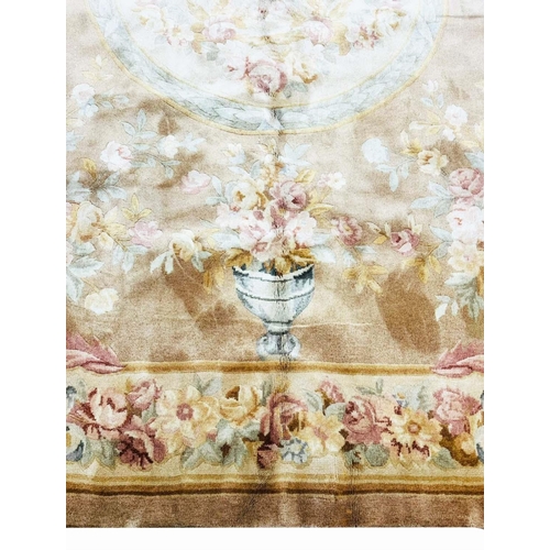 73 - FRENCH SAVONNERIE CARPET, 307cm x 247cm.