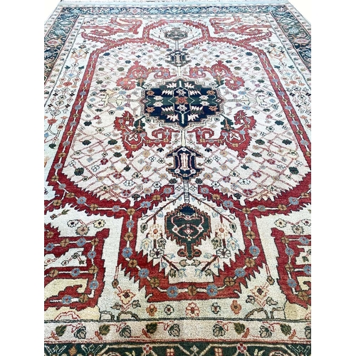 74 - FINE BAKSHAISH DESIGN CARPET, 420cm x 300cm.