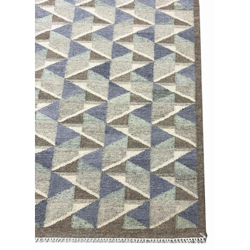 77 - FINE SWEDISH DESIGN KILIM, 310cm x 197cm.