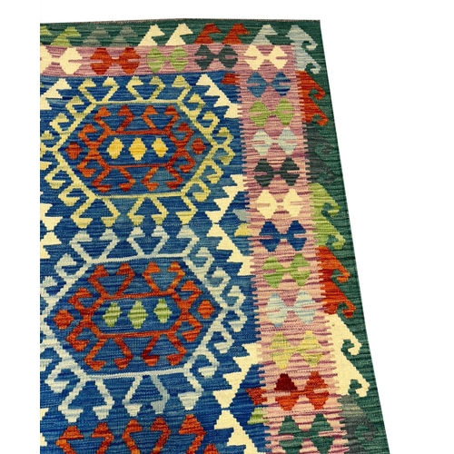 142 - FINE ANATOLIAN KILIM, 231cm x 175cm.