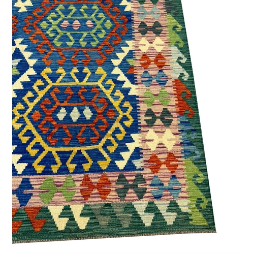 142 - FINE ANATOLIAN KILIM, 231cm x 175cm.