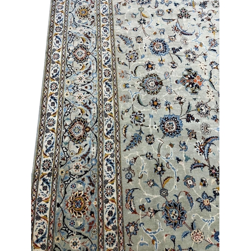 150 - FINE PERSIAN KURK KASHAN CARPET, 437cm x 280cm.