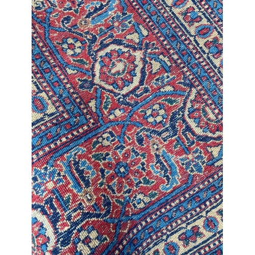 152 - ANTIQUE PERSIAN FEREGHAN TABRIZ CARPET, 335cm x 245cm.