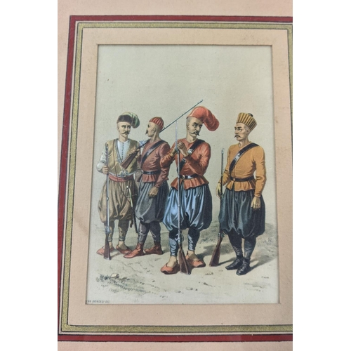 65 - JEAN BRINDESI, 'Figures from the Ottoman, from Jean Brindesi's Elbicei Atika, Musée Auciens Costumes... 