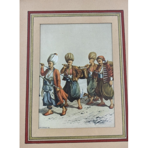 65 - JEAN BRINDESI, 'Figures from the Ottoman, from Jean Brindesi's Elbicei Atika, Musée Auciens Costumes... 