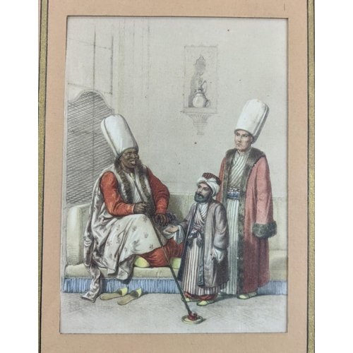 65 - JEAN BRINDESI, 'Figures from the Ottoman, from Jean Brindesi's Elbicei Atika, Musée Auciens Costumes... 