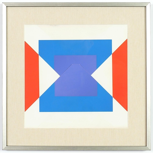 123 - ROBERT INDIANA (LOVE WALL), ELLSWORTH KELLY, VICTOR VASARELY WILLIAM TURNBULL ETC, A set of 9 rare S... 