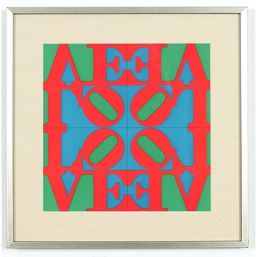 123 - ROBERT INDIANA (LOVE WALL), ELLSWORTH KELLY, VICTOR VASARELY WILLIAM TURNBULL ETC, A set of 9 rare S... 