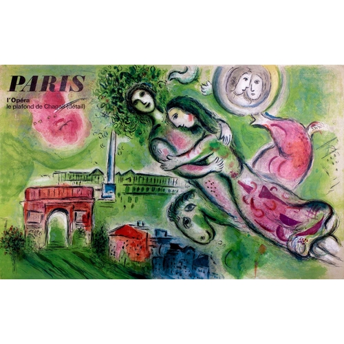 69 - AFTER MARC CHAGALL (1887-1985), Paris Opera: Romeo and Juliet (s.9349), original lithograph, 1964, o... 