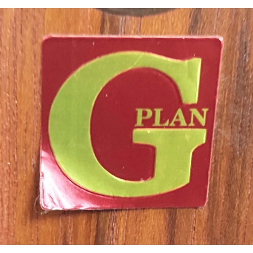 280 - G PLAN SIDEBOARD, mid 20th century teak with a drawer and three doors, 72cm H x 139cm W x 45cm D.