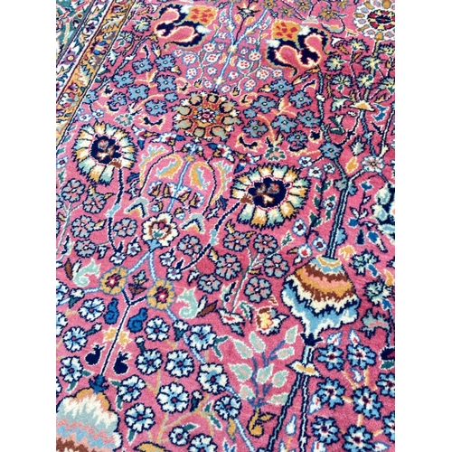 63 - FINE TABRIZ DESIGN CARPET, 350cm x 250cm.