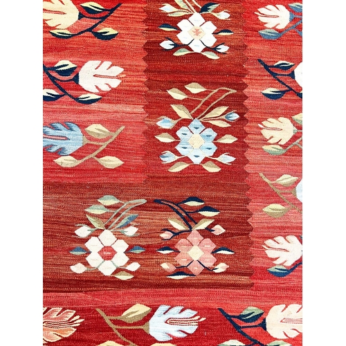 75 - BESSERABIAN KILIM, 266cm x 217cm.