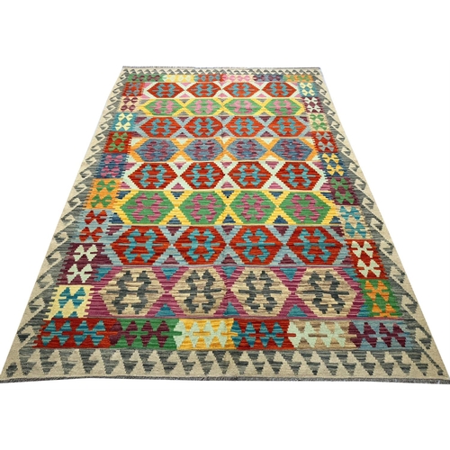 58 - FINE ANATOLIAN KILIM, 301cm x 202cm.