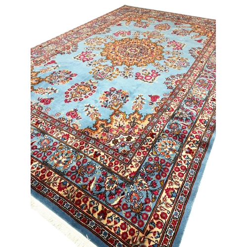 70 - FINE PERSIAN KERMAN CARPET, 300cm x 195cm