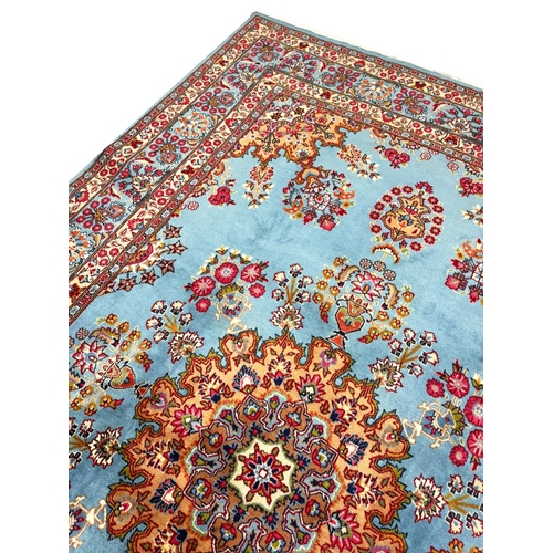 70 - FINE PERSIAN KERMAN CARPET, 300cm x 195cm