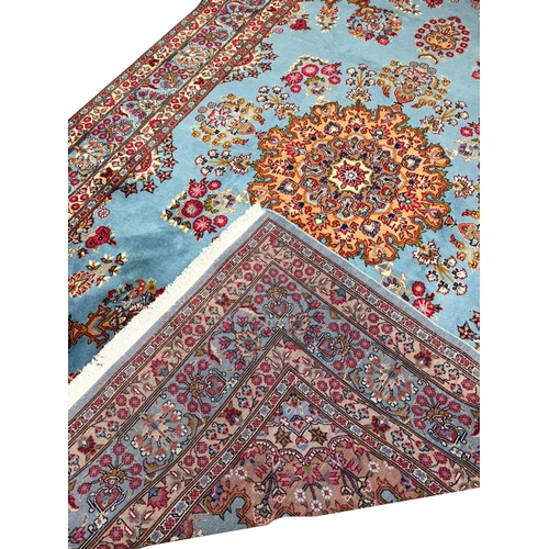 70 - FINE PERSIAN KERMAN CARPET, 300cm x 195cm