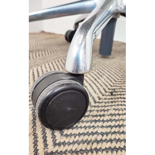 278 - ALLERMUIR DESK CHAIRS, a pair, (to match previous lot).