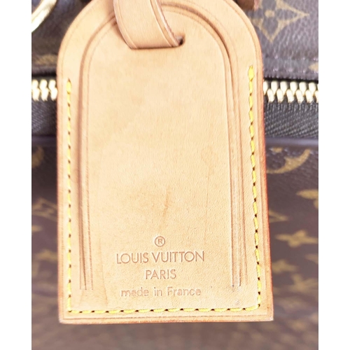 15 - LOUIS VUITTON PEGASE TROLLEY, monogram coated canvas with leather trims, handles, name tag, gold ton... 