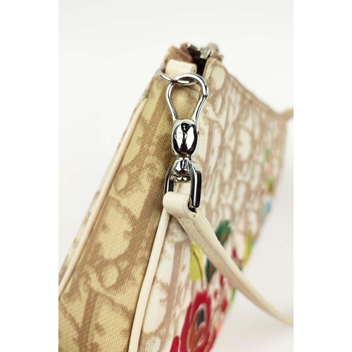 29 - CHRISTIAN DIOR VINTAGE SADDLE BAG, Diorissimo 2005, from runway collection by John Galliano, limited... 