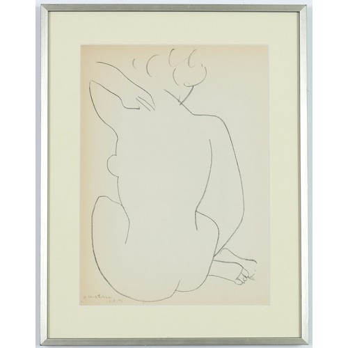 54 - HENRI MATISSE, a pair of nudes, signed in the plate, Heliogravures – from the original 1951 edition,... 