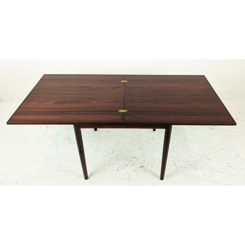 303 - SKOLMAND & ANDERSEN EXTENADABLE TABLE, vintage 20th century, 170cm x 85cm x 71cm approx at largest.