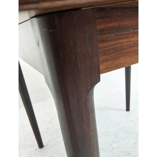 303 - SKOLMAND & ANDERSEN EXTENADABLE TABLE, vintage 20th century, 170cm x 85cm x 71cm approx at largest.