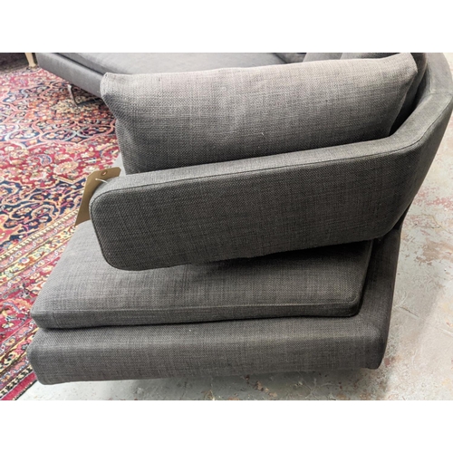 387 - B&B ITALIA ARNE SOFA, by Antonio Citterio, 280cm W x 67cm H.