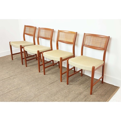 386 - SKARABORGS MÖBELINDUSTRI CHAIRS, a set of four, 79cm H. (4)