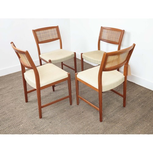 386 - SKARABORGS MÖBELINDUSTRI CHAIRS, a set of four, 79cm H. (4)