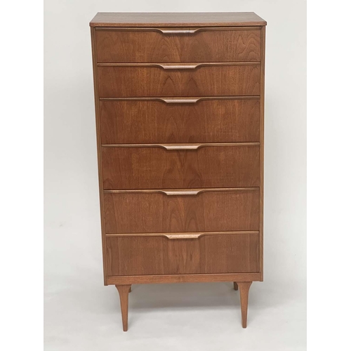 281 - AUSTINSUITE CHEST OF DRAWERS, by Frank Guille, 78cm W x 40cm D x 81cm H.