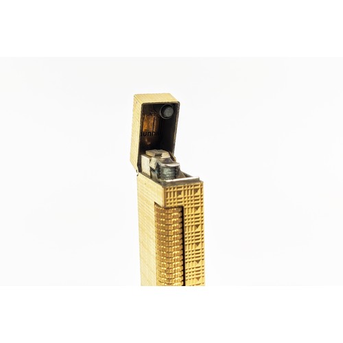 177 - FOUR VARIOUS CIGARETTE LIGHTERS, including a Christian Dior gold plated and enamelled lighter, a Dun... 