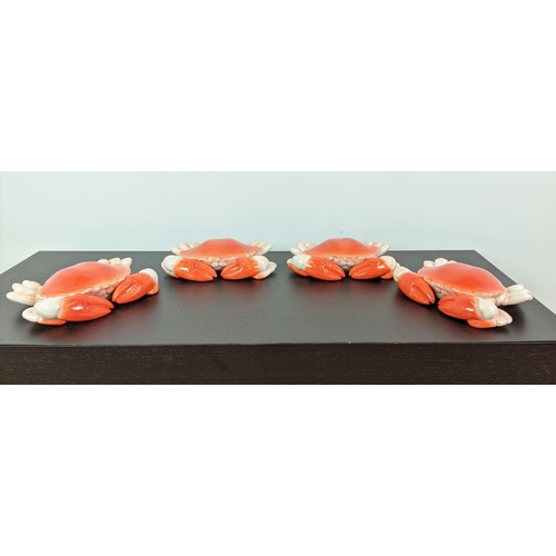 313 - WALL RELIEF CRABS, glazing ceramic, 29cm x 23cm approx.