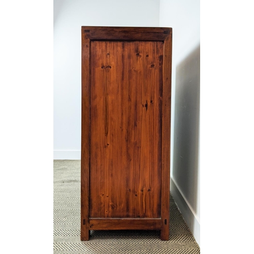 379 - CHINESE STYLE APOTHECARY CHEST, with fifteen drawers, 87cm W x 46cm D x 109cm H.